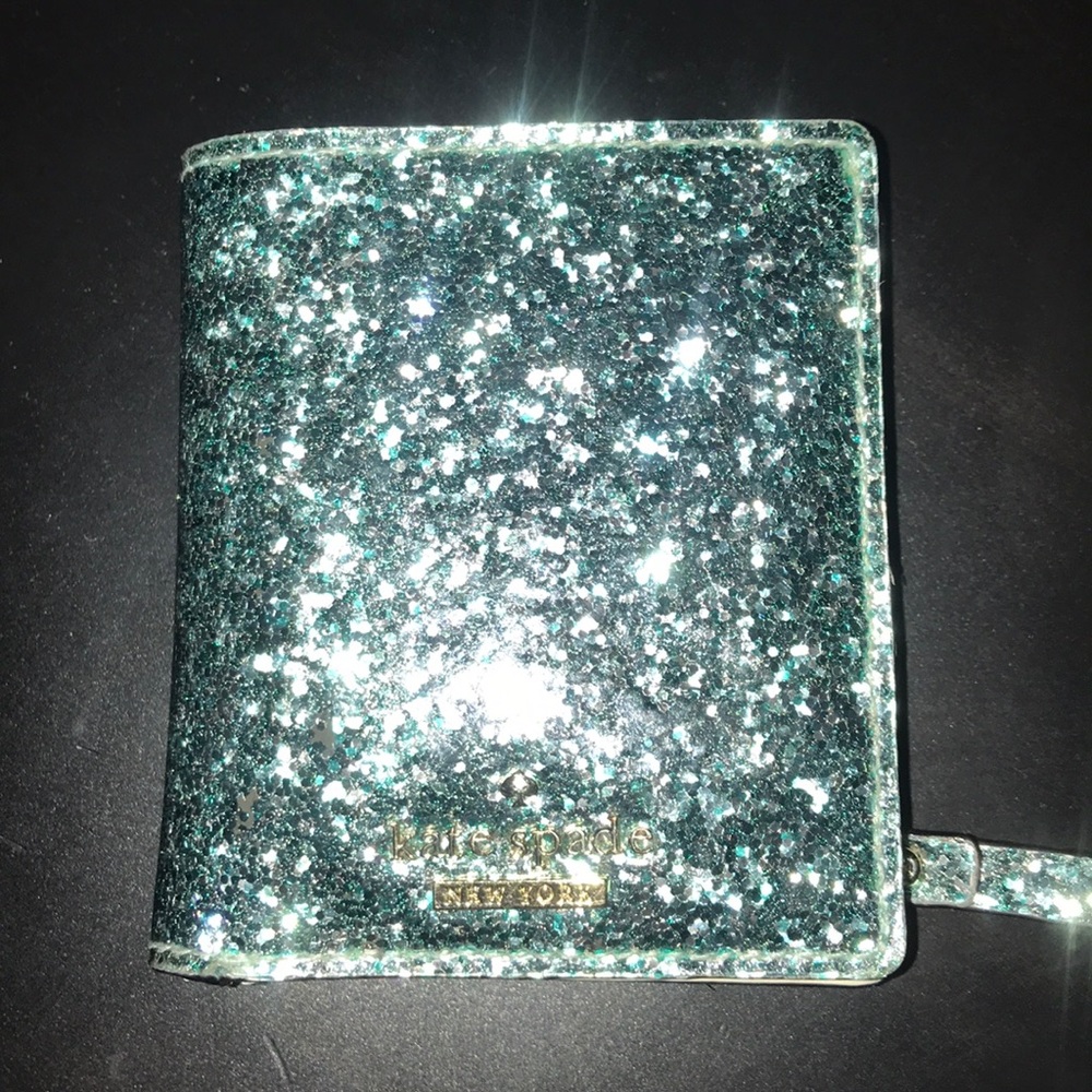 Kate Spade glitter wallet